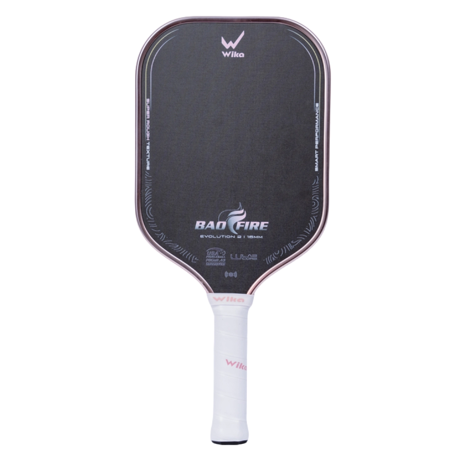 Vợt Pickleball Wika Bao Fire 2 16mm - Hồng