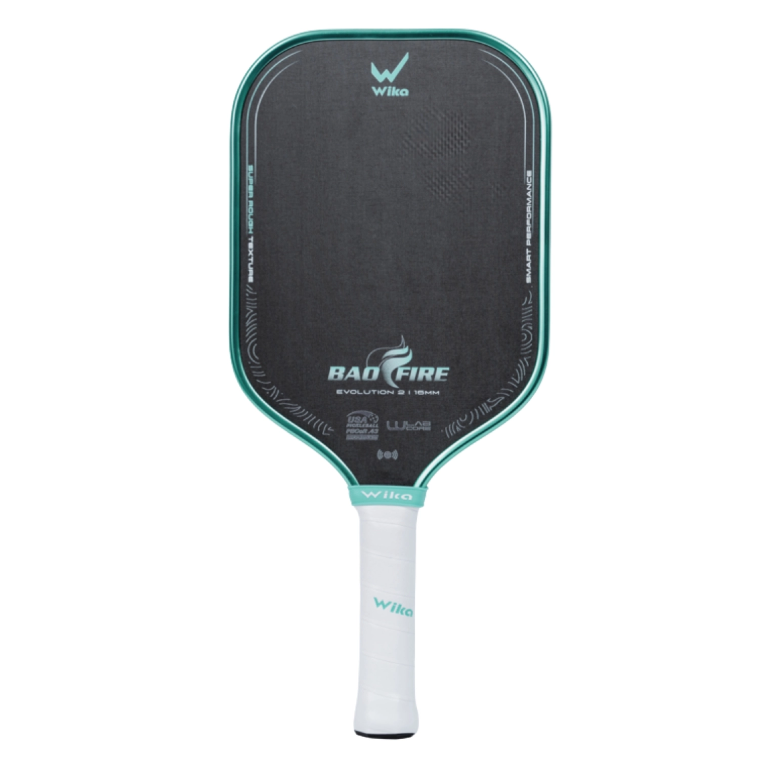 Vợt Pickleball Wika Bao Fire 2 16mm - Xanh ngọc