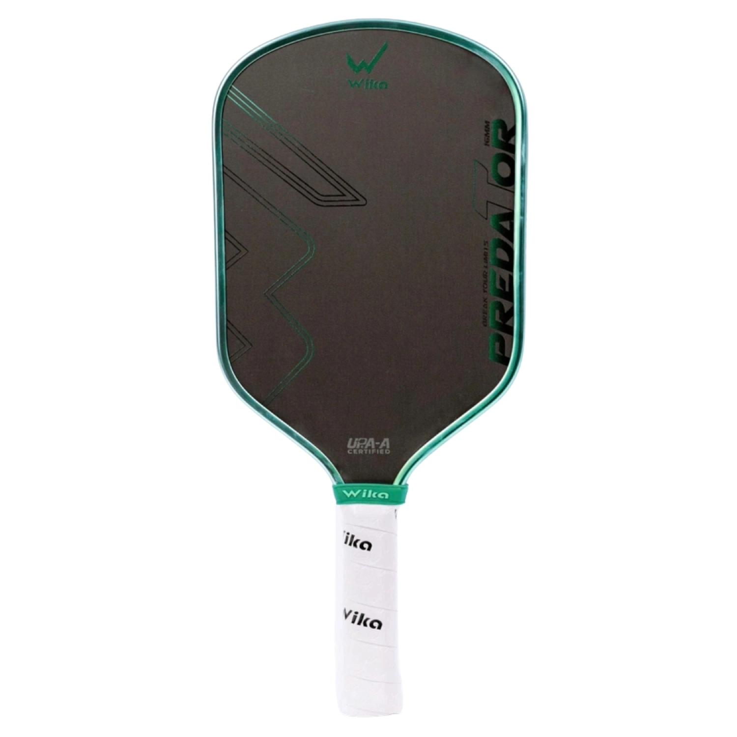 Vợt Pickleball Wika Predator 16mm - Xanh lá