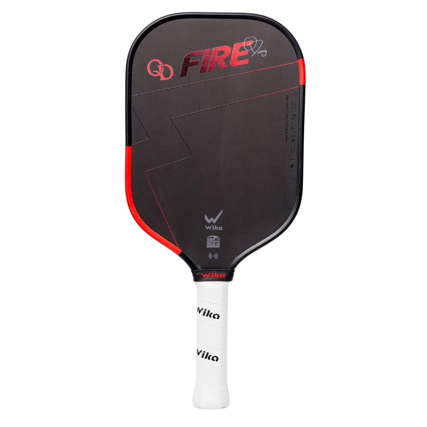 Vợt Pickleball Wika QD Fire - Đỏ