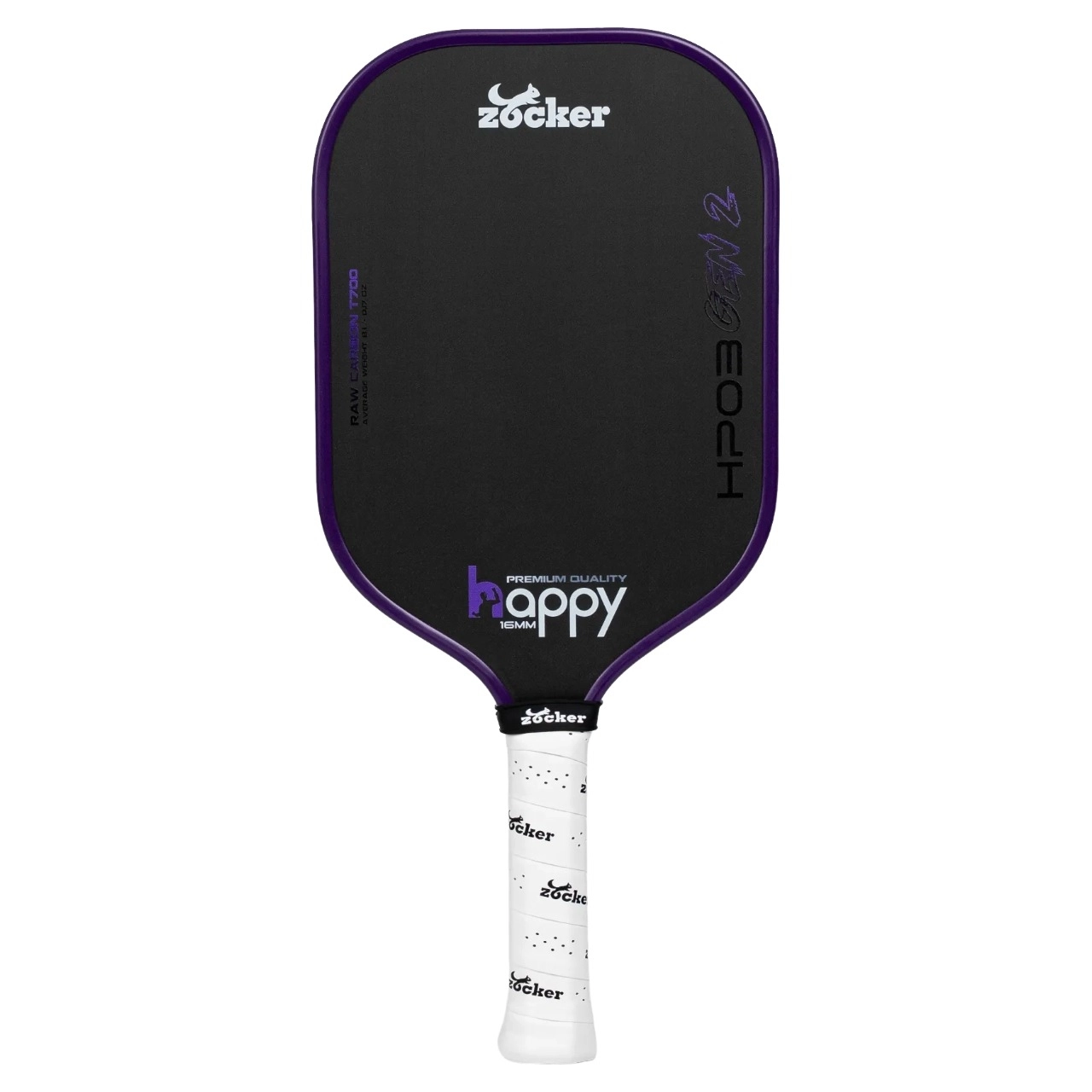 Vợt Pickleball Zocker Happy HP03 Gen 2 - Tím
