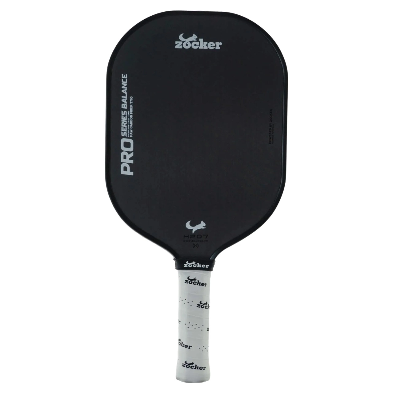 Vợt Pickleball Zocker Happy HP07 14mm - Đen