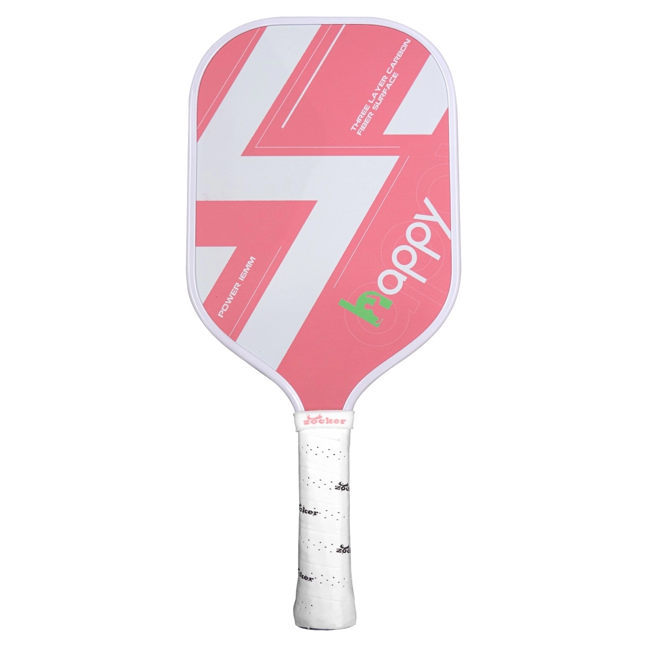 Vợt Pickleball Zocker Happy HP1 Standard Thunder - Hồng