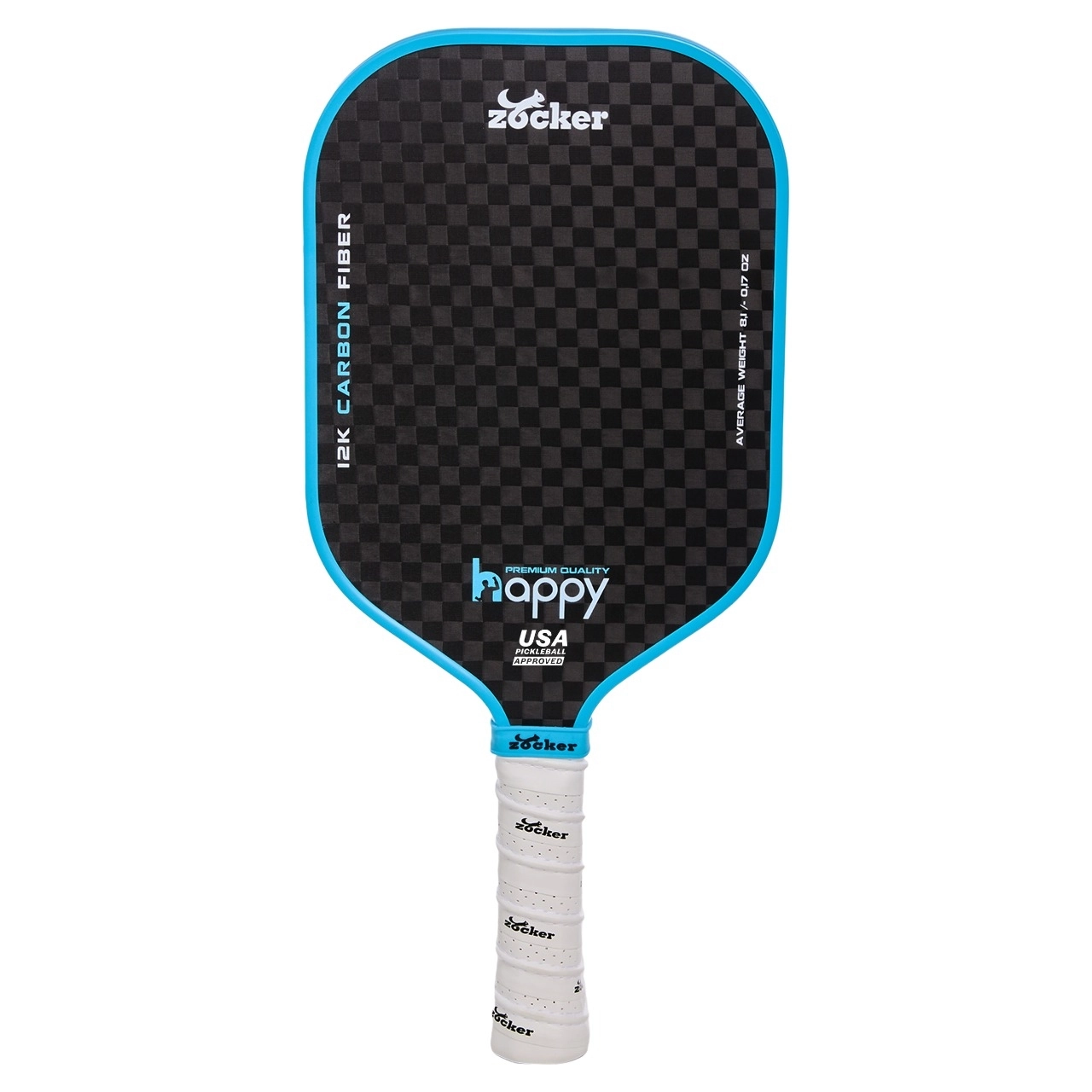 Vợt Pickleball Zocker Happy HP3 Premium Quality - Xanh