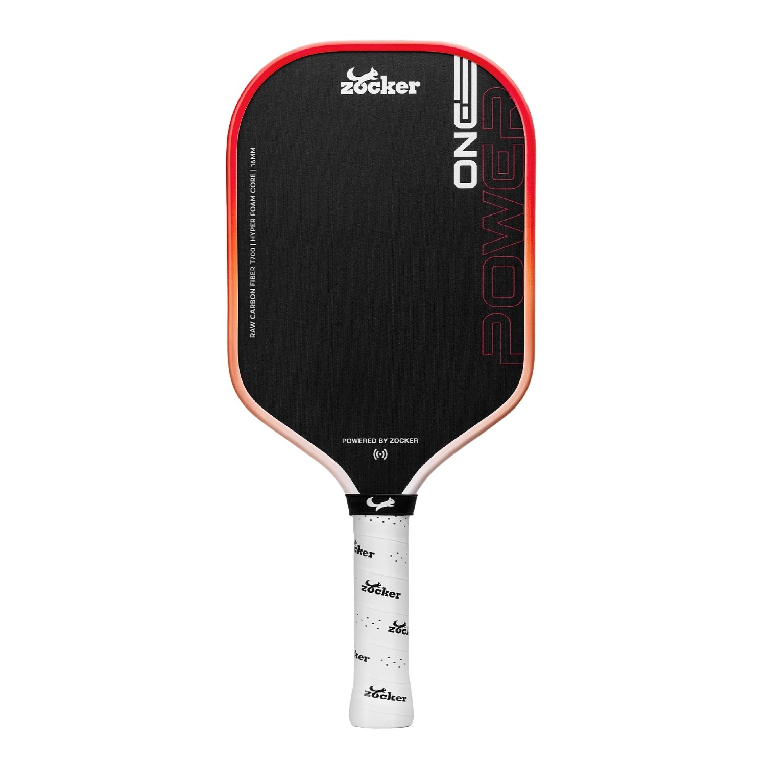 Vợt Pickleball Zocker Power One 16mm - Đỏ