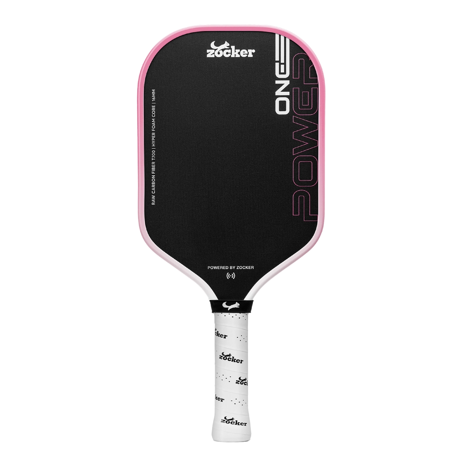 Vợt Pickleball Zocker Power One 16mm - Hồng