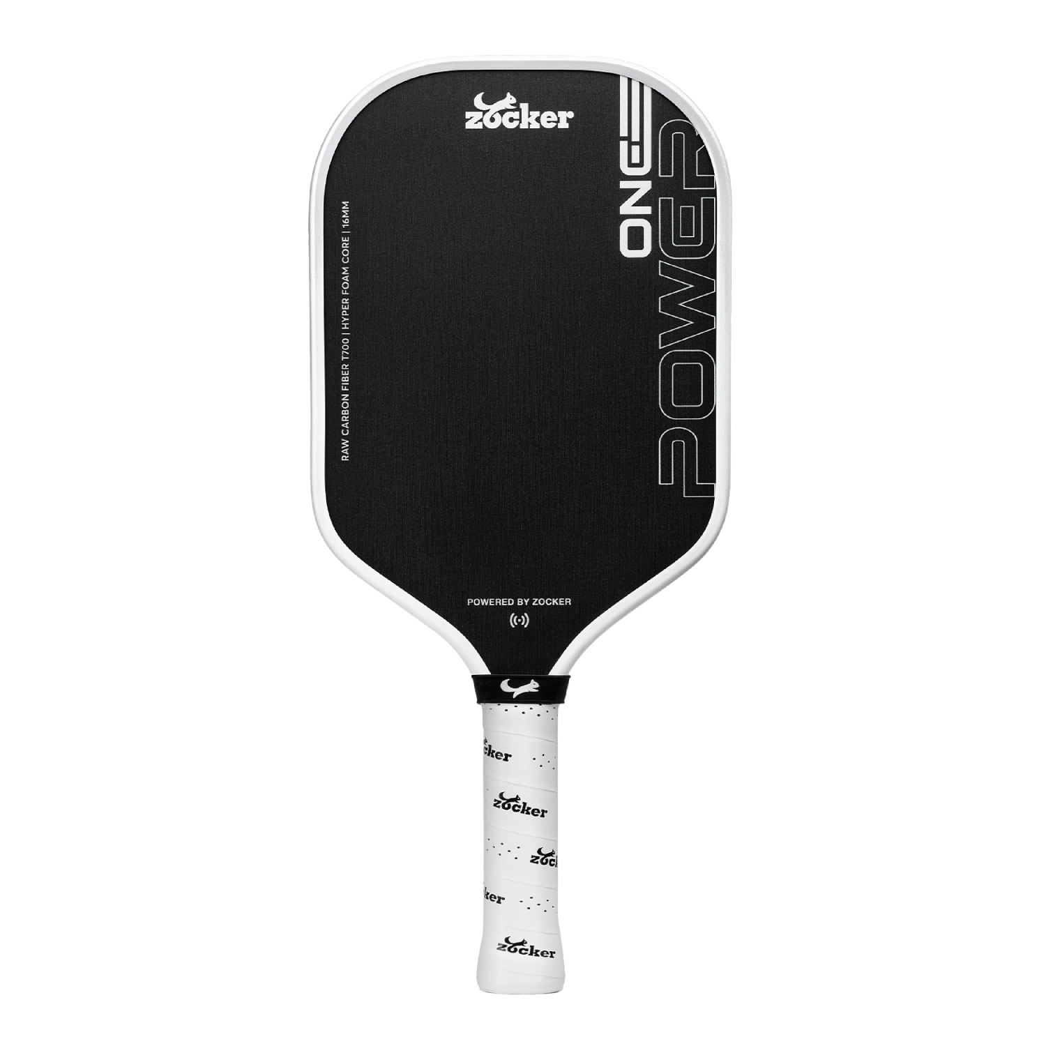 Vợt Pickleball Zocker Power One 16mm - Trắng