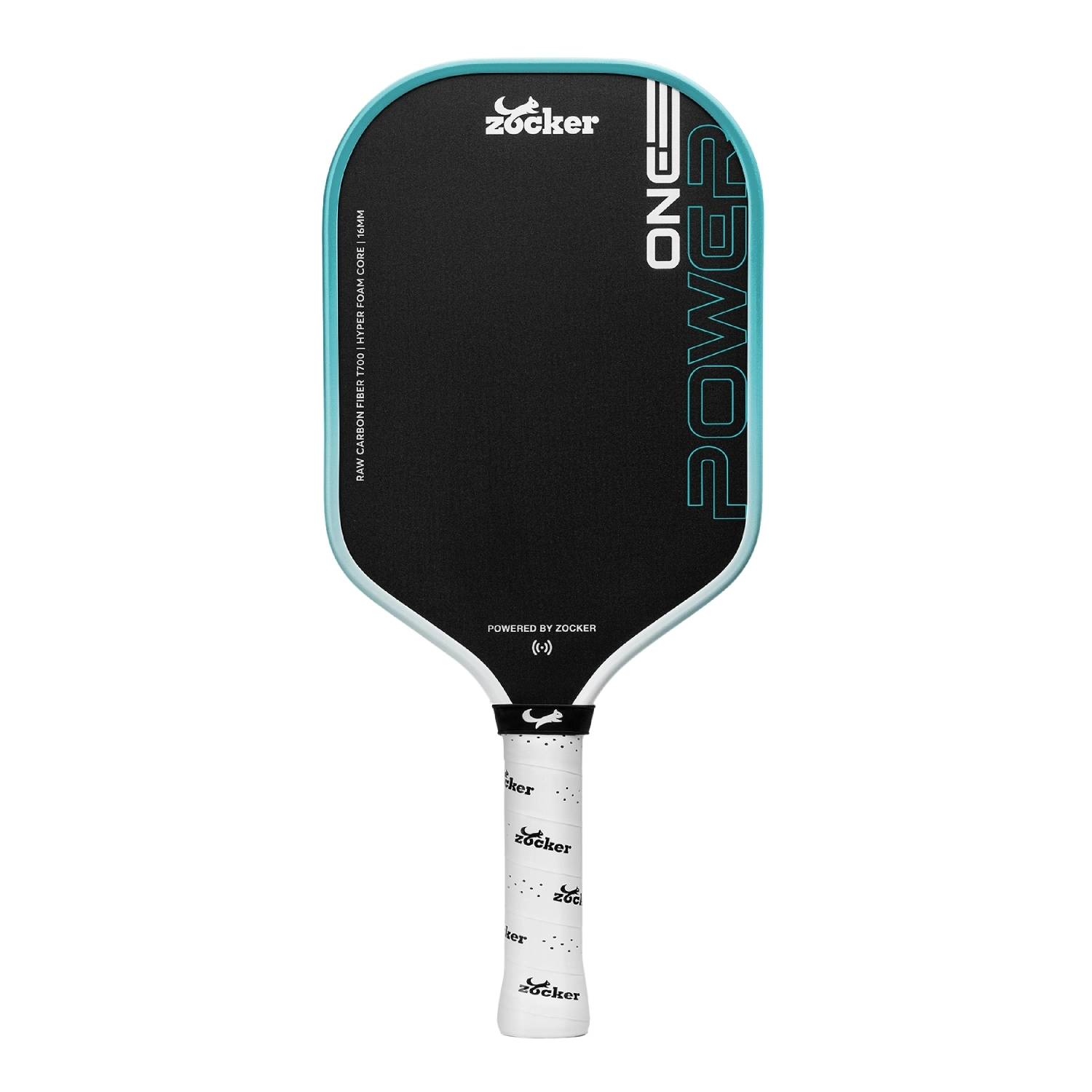 Vợt Pickleball Zocker Power One 16mm - Xanh ngọc