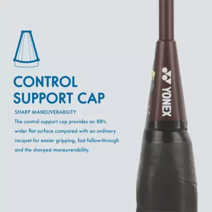 Công nghệ CONTROL SUPPORT CAP của Vợt Cầu Lông Yonex Astrox 02 Clear Chính Hãng