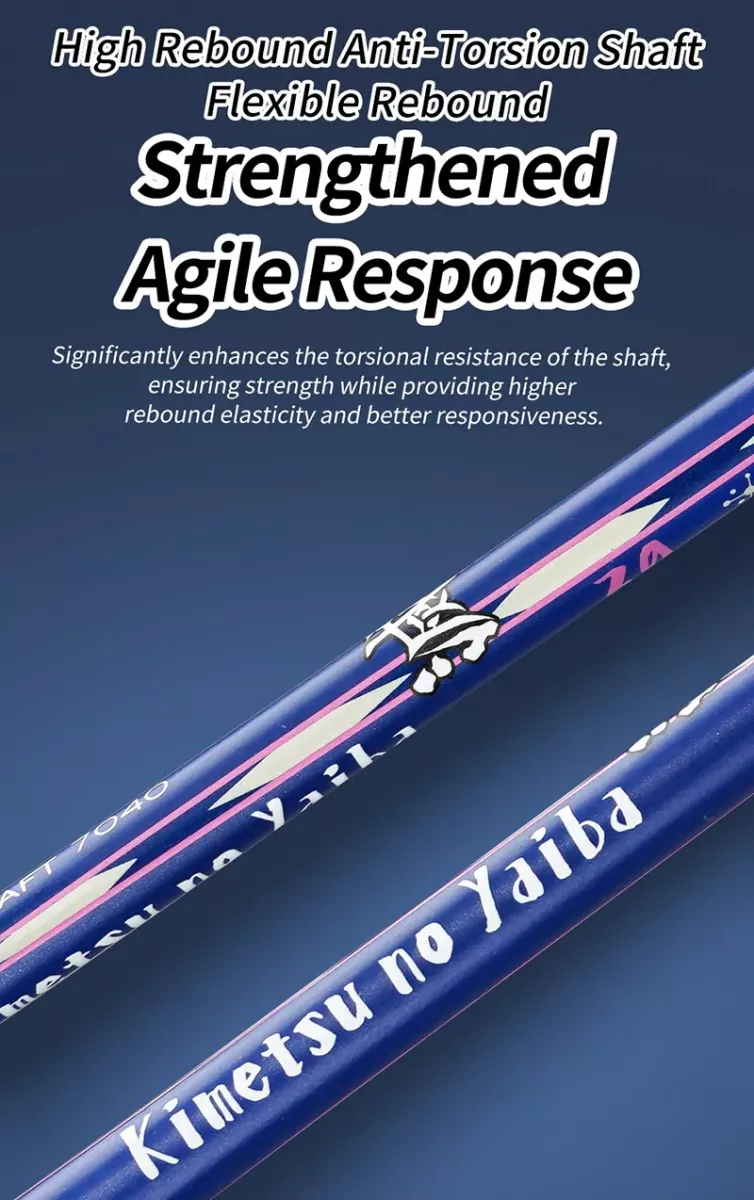 High Rebound Anti-Torsion Shaft