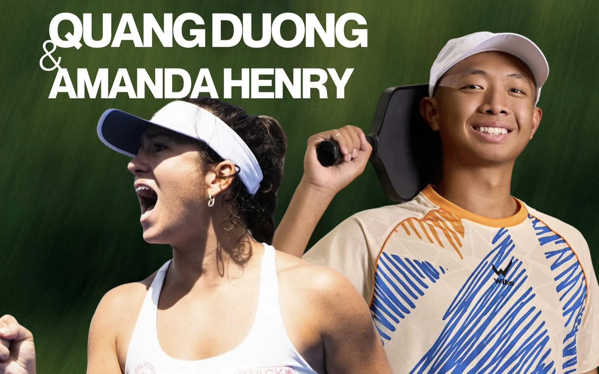 Vô địch đôi nam nữ giải Pickleball Doanh nhân Trẻ Toàn Quốc