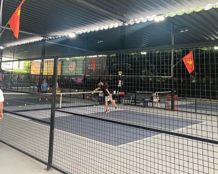 Các dịch vụ tiện ích tại sân 789 Pickleball Club