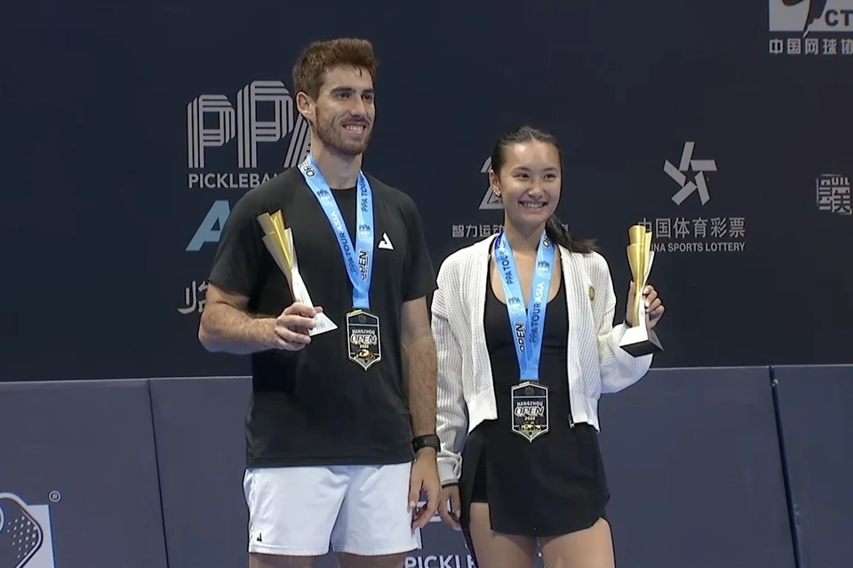 Alix Trương Pickleball và Federico Staksrud