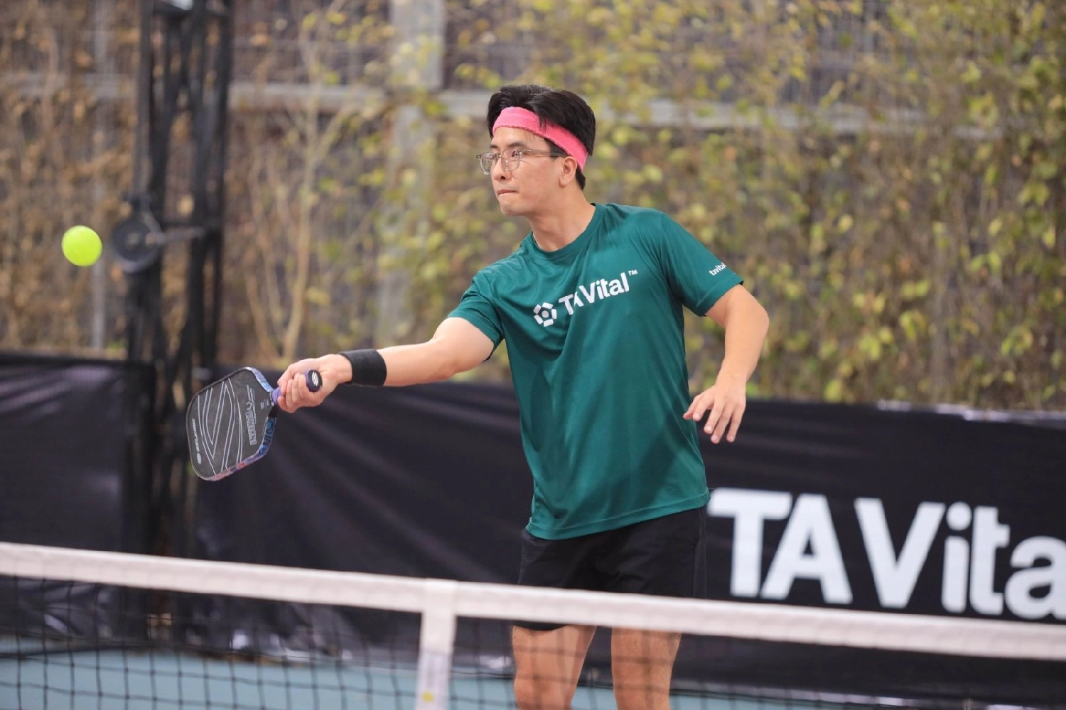 Hình ảnh trên sân pickleball