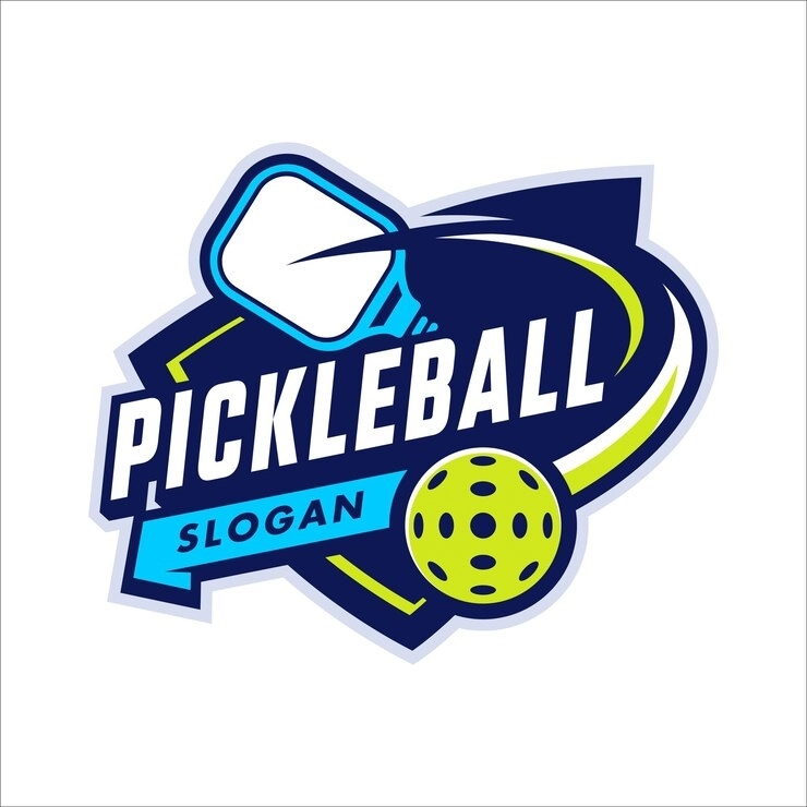 Hinh ảnh pickleball vector