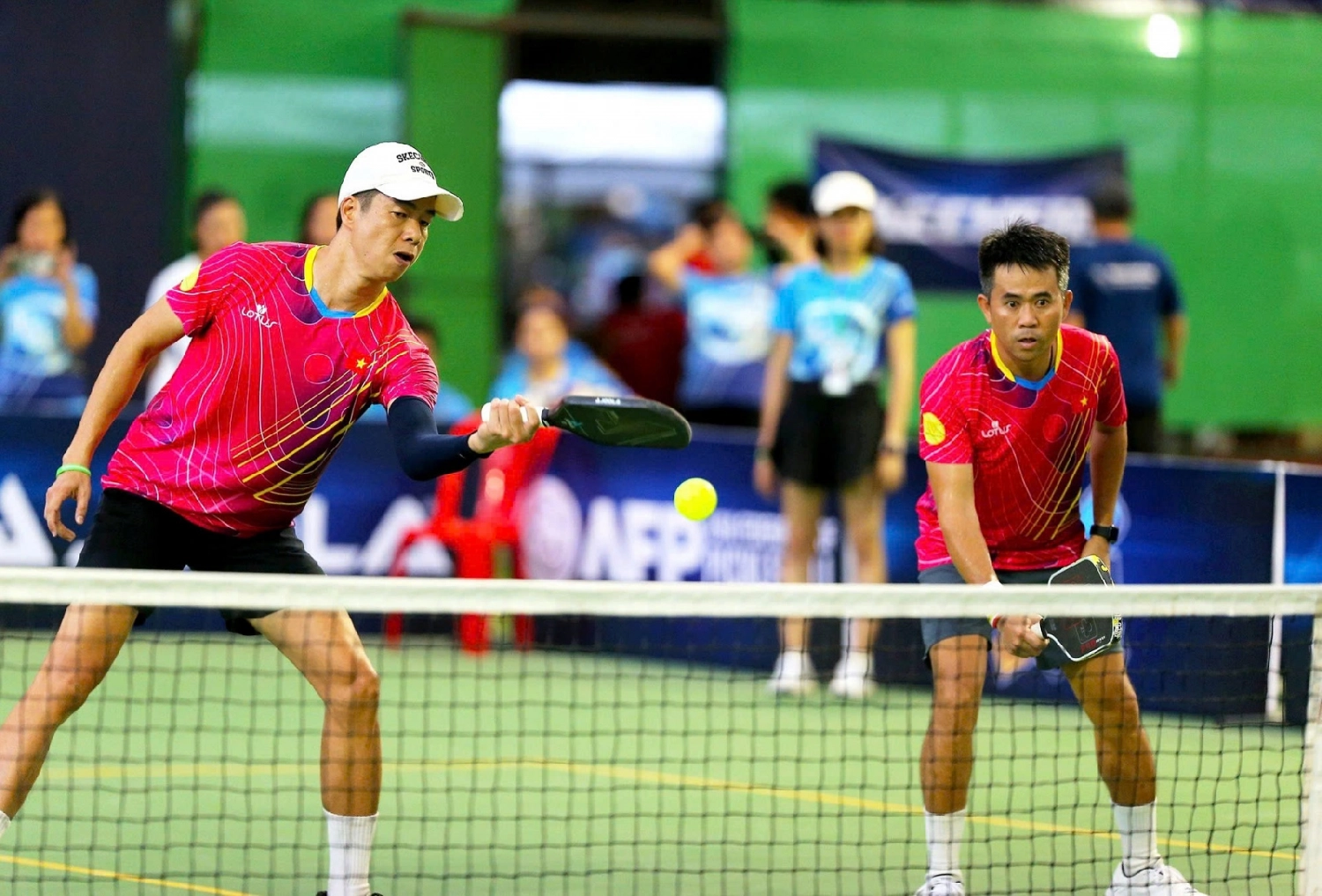 Hình ảnh trên sân pickleball