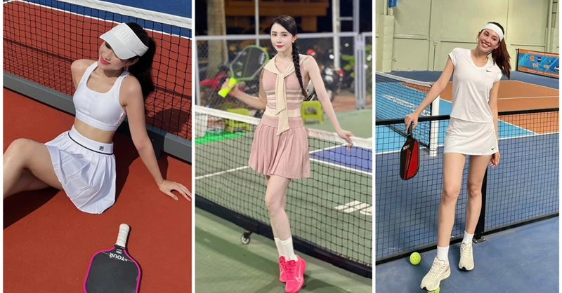 Hình ảnh pickleball về trang phục