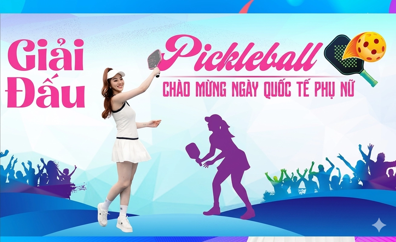 Backdrop giải pickleball