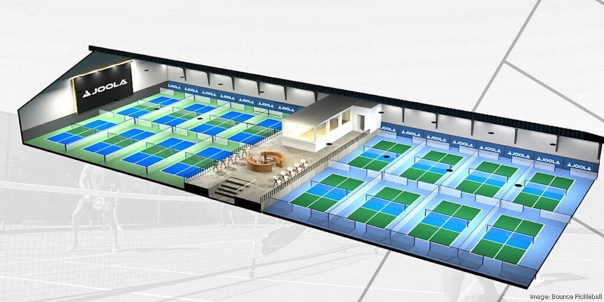 Mẫu bản vẽ thiết kế sân Pickleball 3D 4