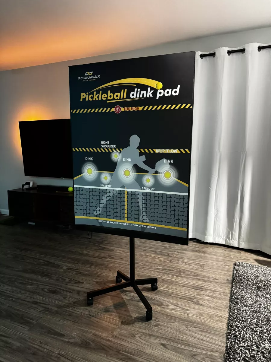Bảng tập pickleball màu đen