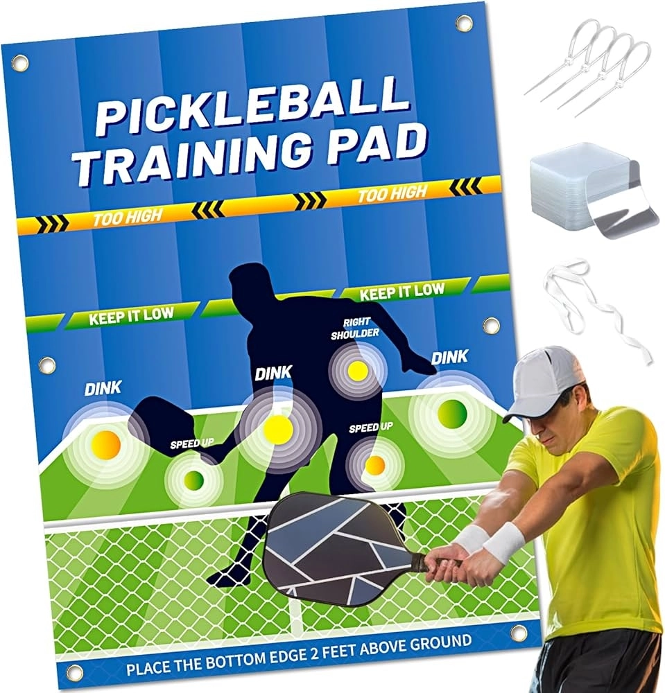 Bảng tập pickleball dán tường