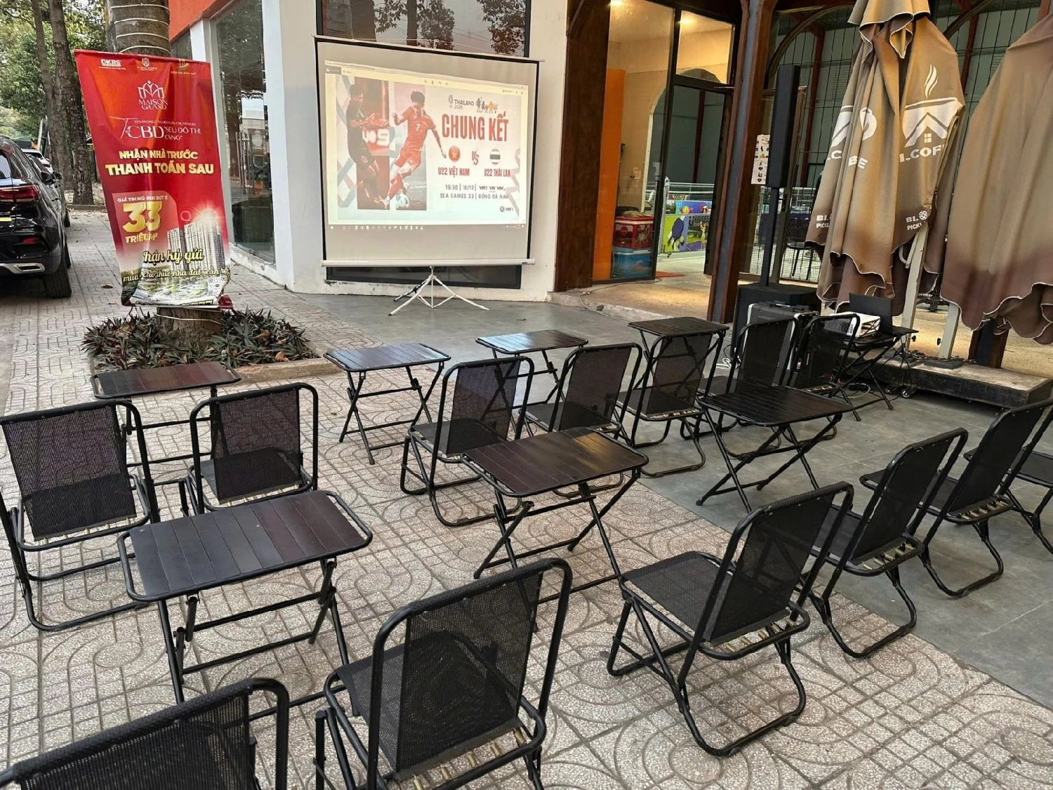 Quầy nước tại sân Bi Pickleball and Coffee Bà Rịa - Vũng Tàu
