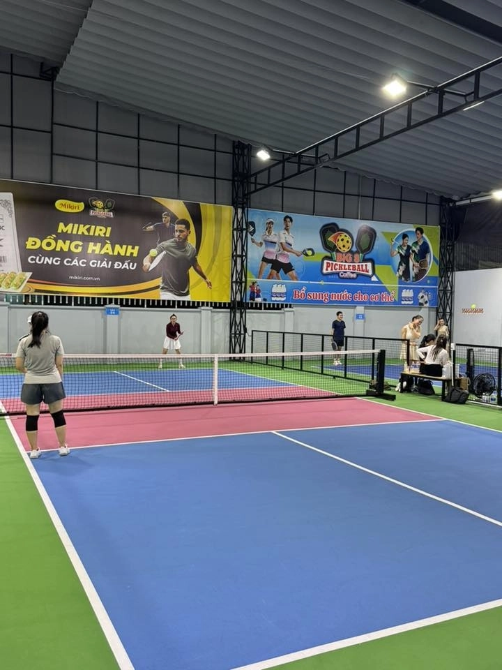 Mặt sân Big 8 pickleball Thành Phố Hồ Chí Minh