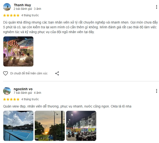 Đánh giá của người chơi tại sân Big83 Pickleball & Coffee Garden - Pickleball Gò Vấp Hồ Chí Minh 2