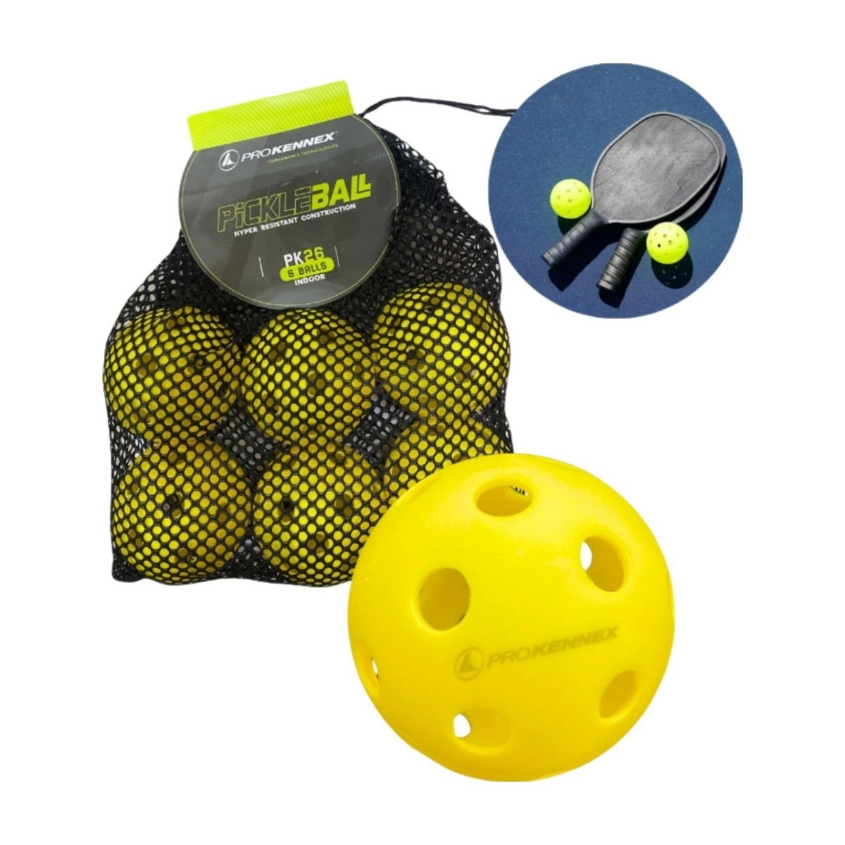 Bóng Pickleball Prokennex PK40 Outdoor (6 Quả)