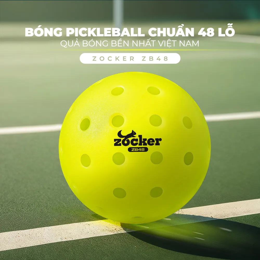 Ưu điểm nổi bật của bóng Pickleball Zocker
