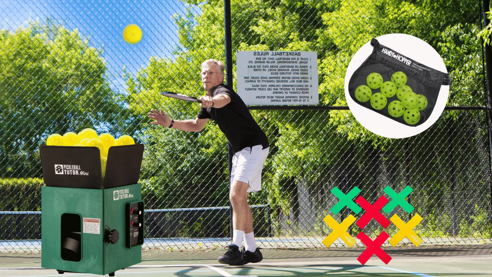 Bóng pickleball dùng để luyện tập