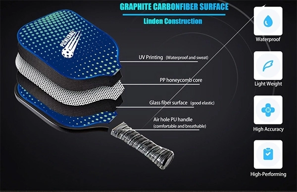lõi của vợt Pickleball là điều quan trọng khi chọn vợt Pickleball