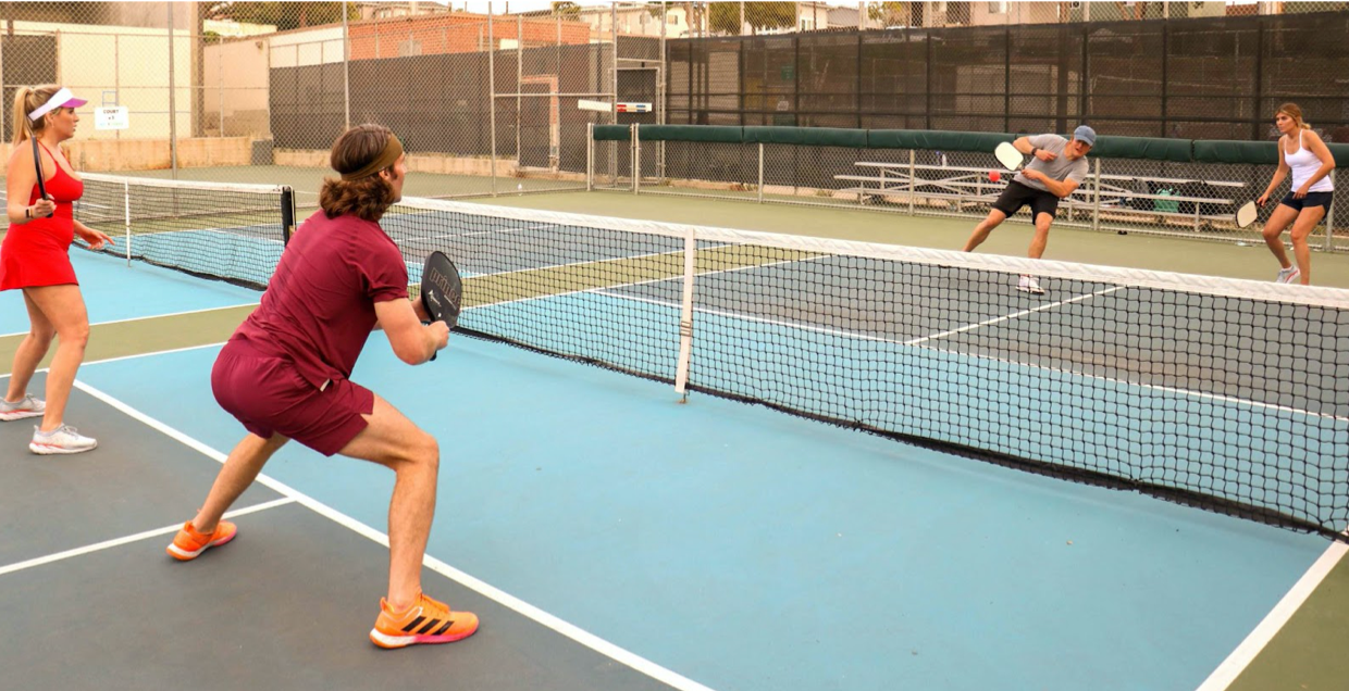 Nắm rõ vị trí Home Base khi di chuyển trong pickleball