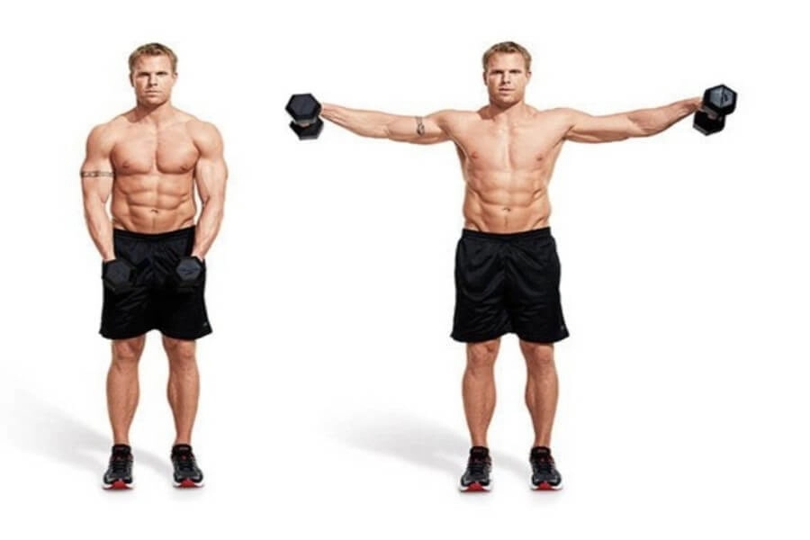 Tập cổ tay bằng tạ