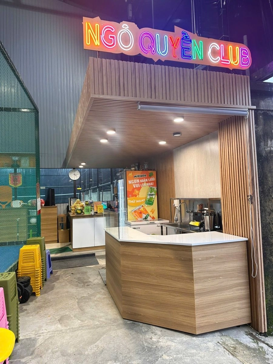 quầy nước tại Câu Lạc Bộ Cầu lông Và Pickleball Ngô Quyền Lâm Đồng