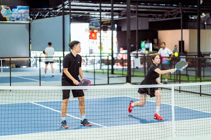 Trải nghiệm đánh bóng tại sân Chí Linh Pickleball Bà Rịa - Vũng Tàu