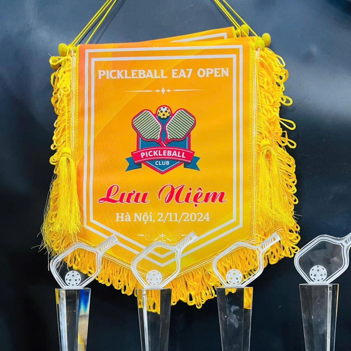 Cờ lưu niệm pickleball