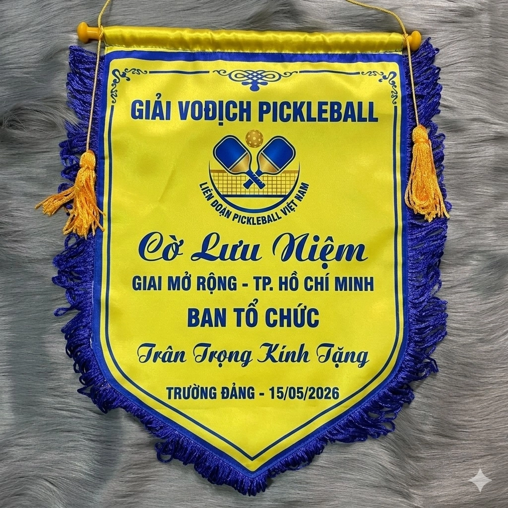 Cờ lưu niệm pickleball