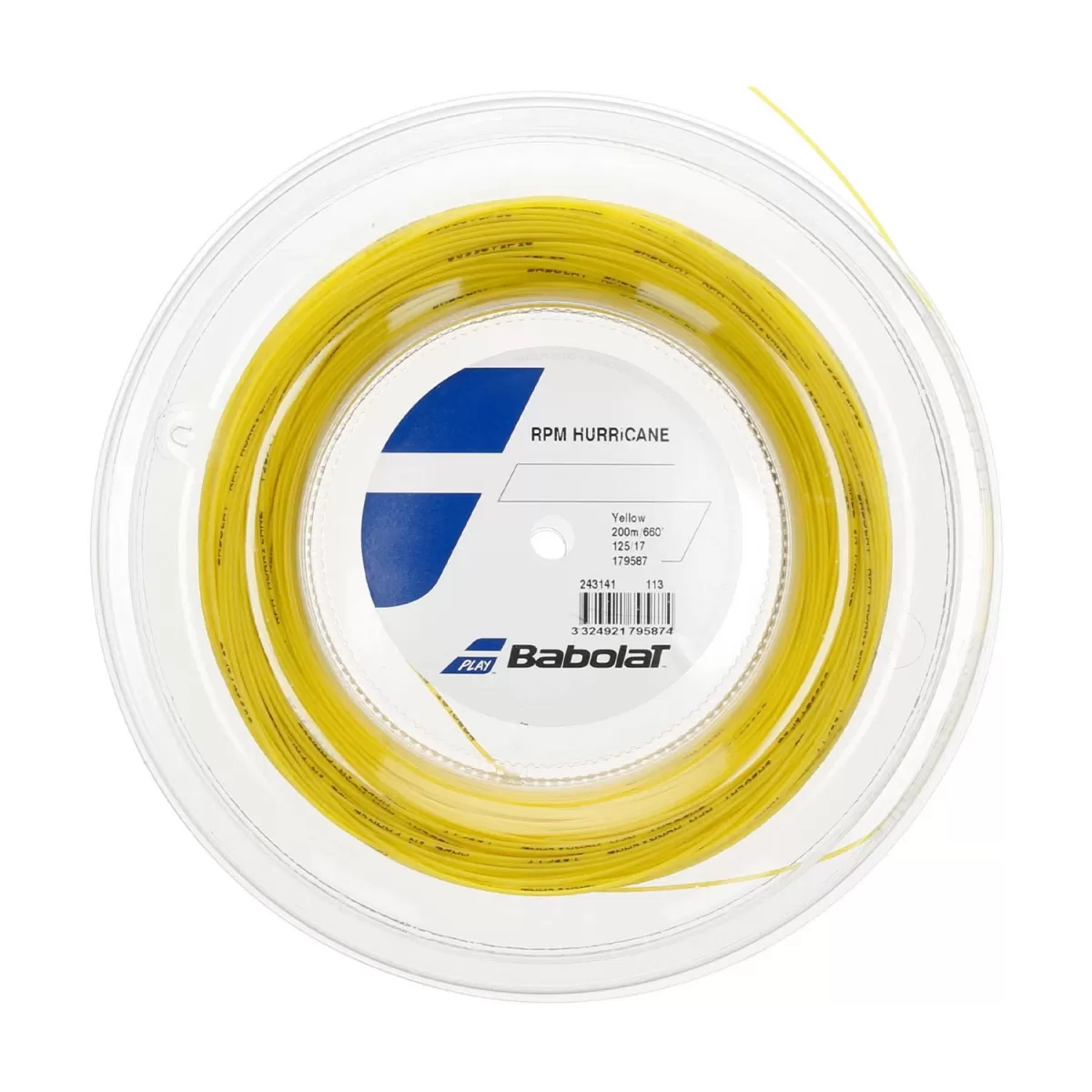 Cước Tennis Babolat RPM Hurricane 17 Chính Hãng (Sợi)