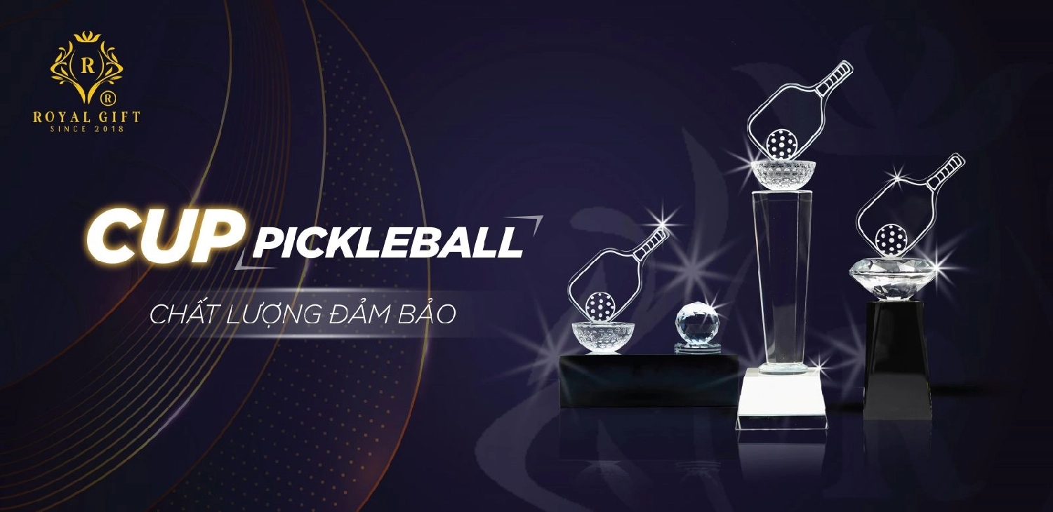 Cup pickleball tại Royal Gift