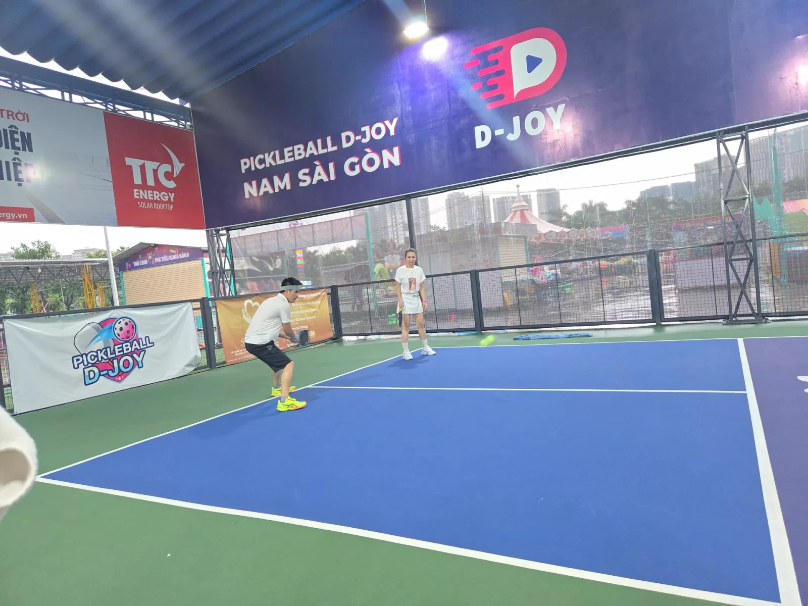 Cụm sân D-Joy Pickleball Quận 7
