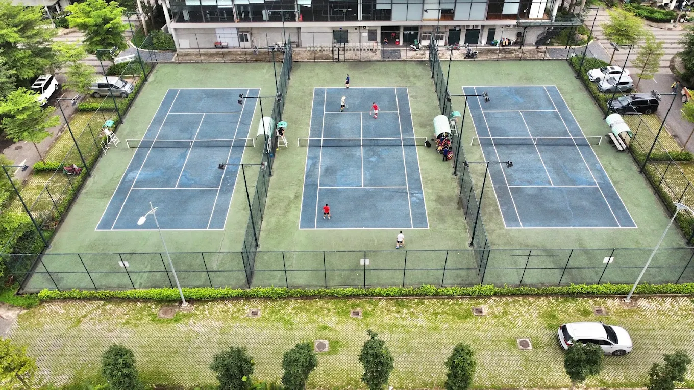 Sân tennis The Garden City