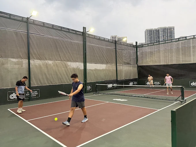 Cụm sân pickleball tại sân DD9
