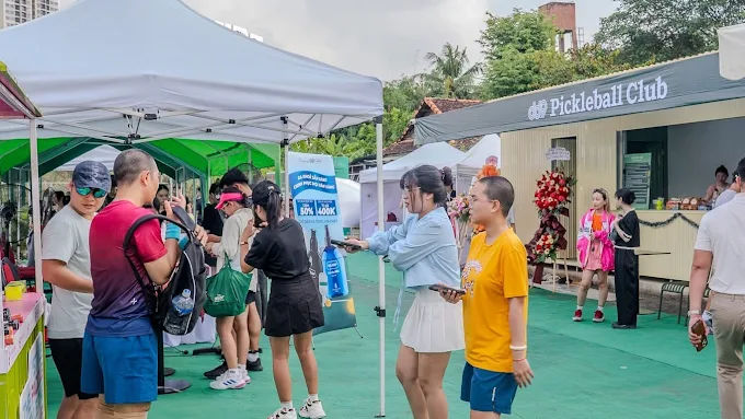 Sân DD9 Pickleball cung cấp đầy đủ các dịch vụ