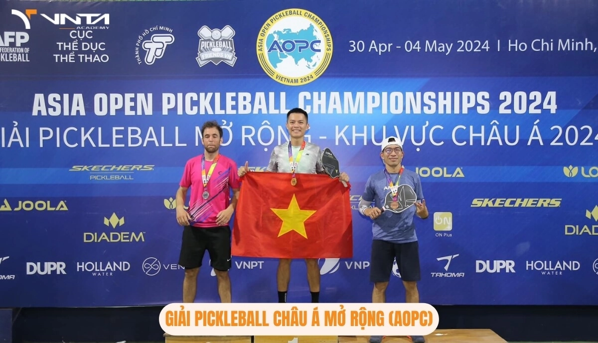 Cơ cấu giải thường trong điều lệ giải Pickelball
