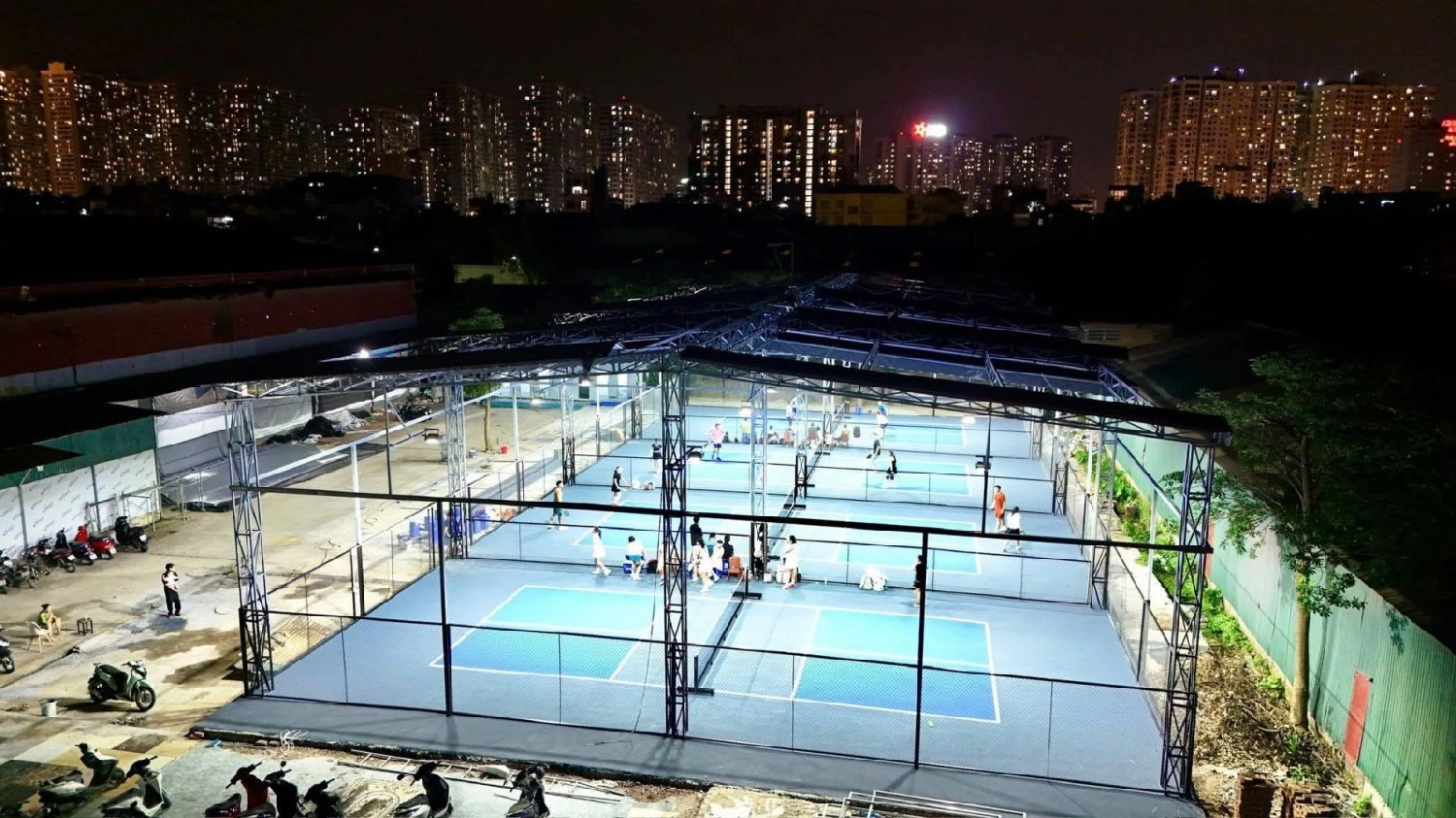 Hệ thống sân DinkZone Pickleball & Badminton