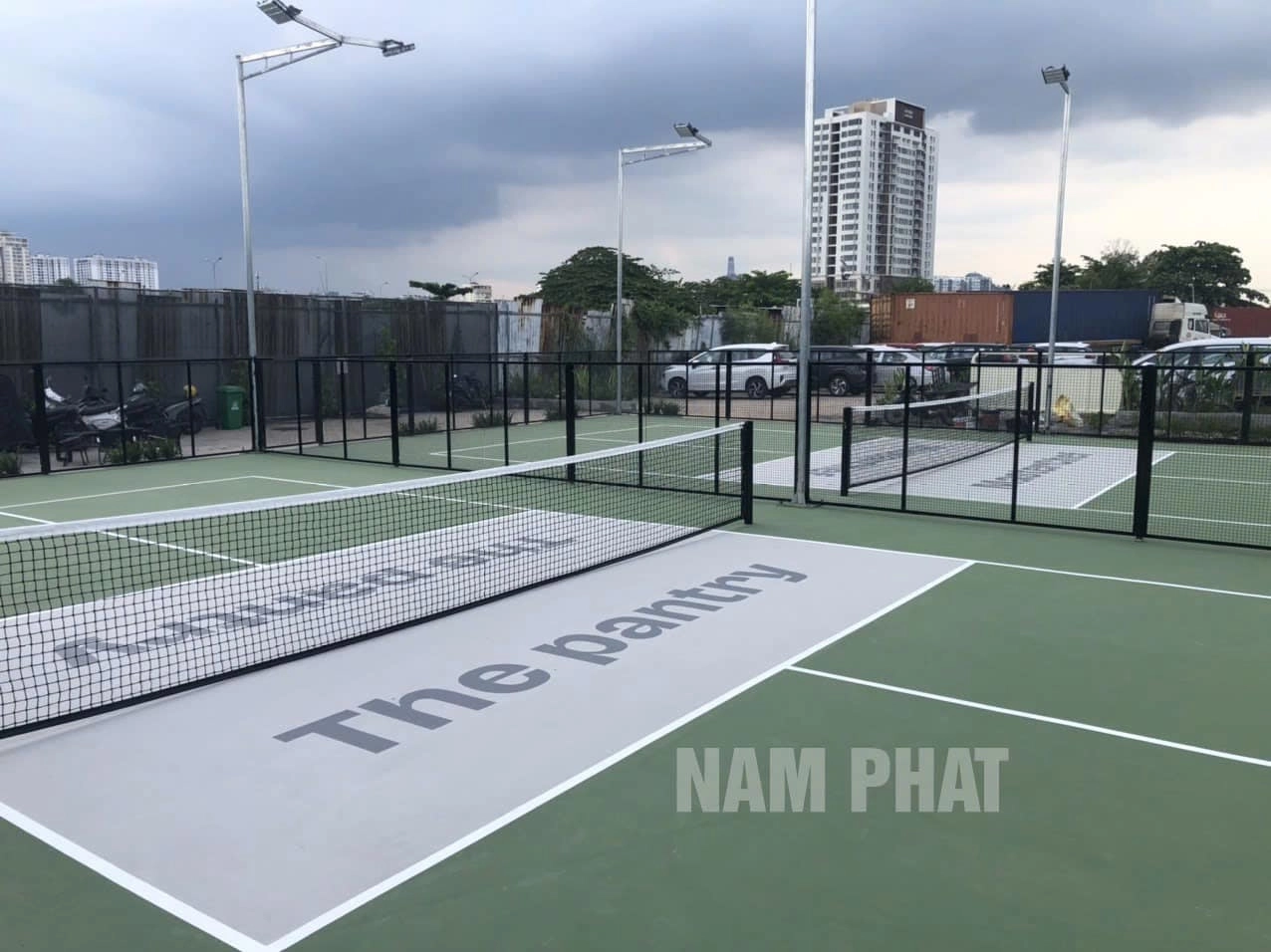 Sân pickleball do đơn vị Nam Phát thi công