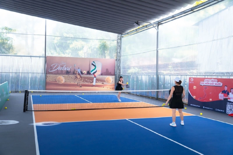Munich Group thi công sân pickleball bảo lộc