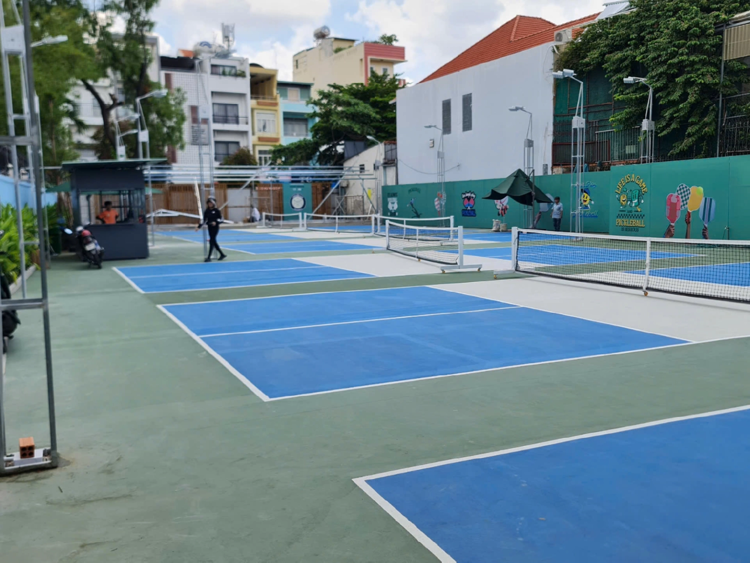  Sân pickleball do X-Epoxy thi công