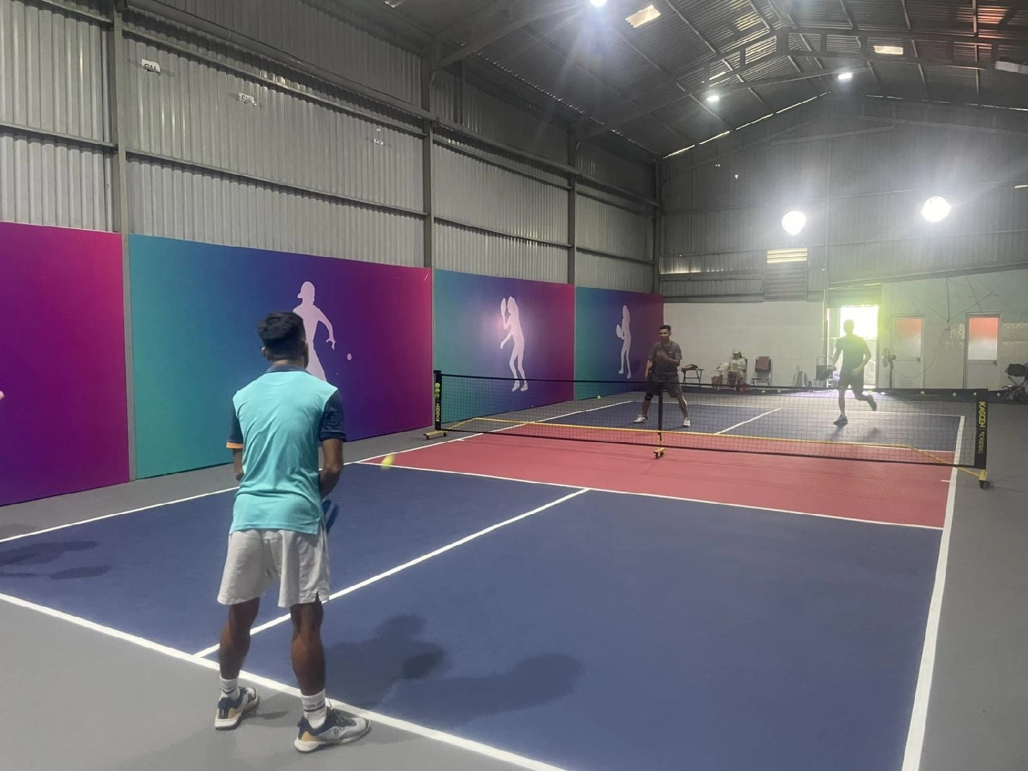 Sân pickleball do Thể Thao 365 thi công 